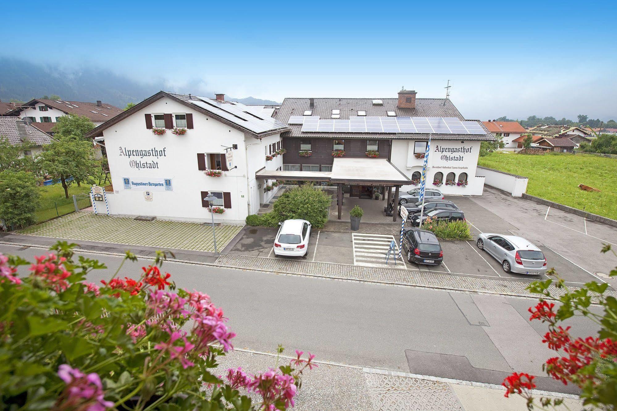 Alpenhotel Ohlstadt Eksteriør billede